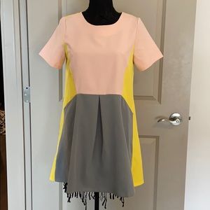 Short sleeve mini dress